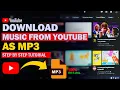 Download Lagu HOW TO DOWNLOAD MUSIC FROM YOUTUBE AS MP3 FILE _ STEP BY STEP TUTORIAL