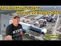 Download Lagu Tesla Lithium Plant Review \u0026 Discussion! 22 Aug 2025 Development Site \u0026 Operations Update (09:35 AM)