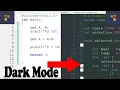 CodeBlocks dark theme