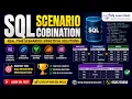 Master SQL Scenario Combination SQL Interview Questions with Practical Examples