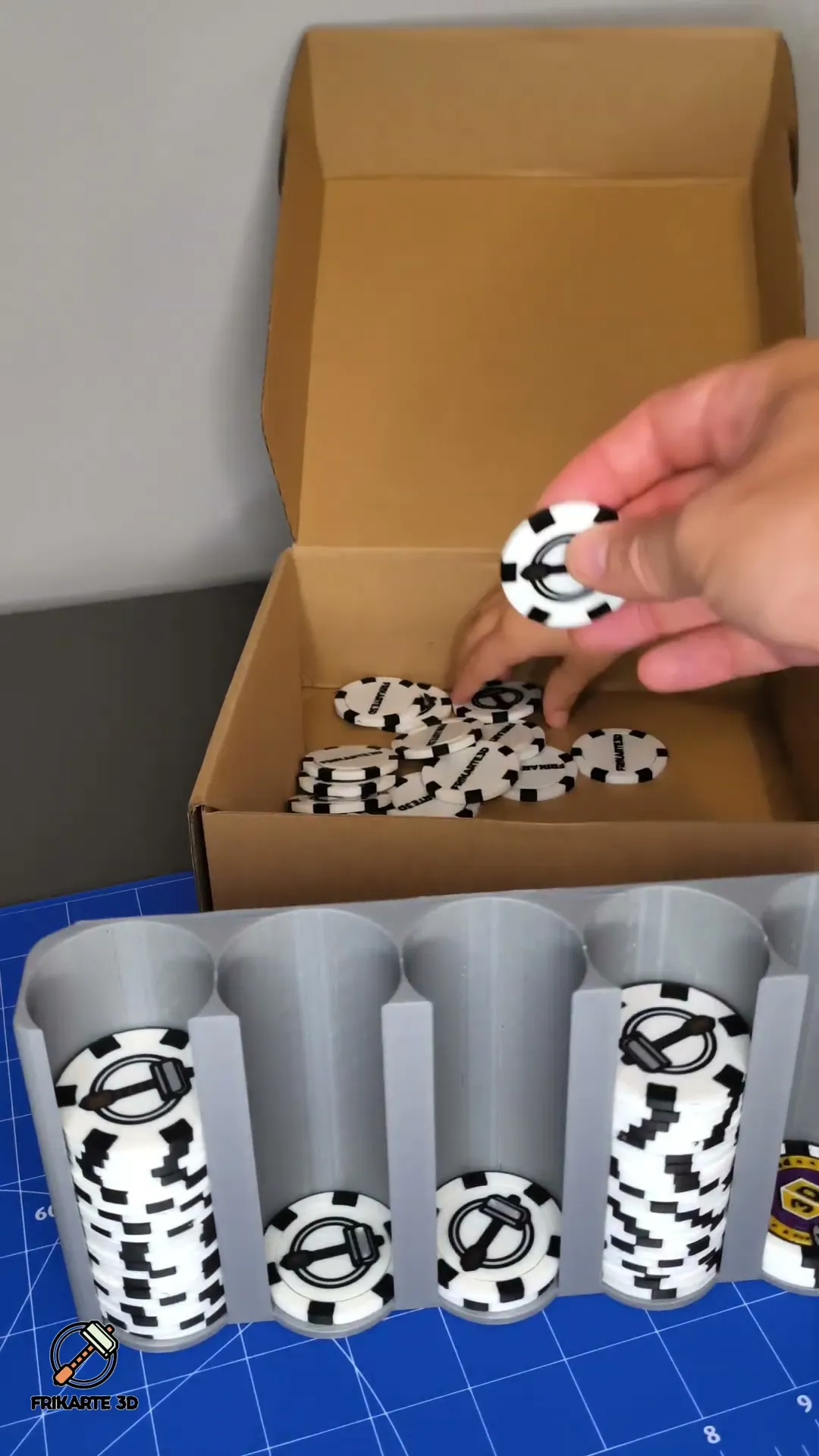 SpinMaker Chip – Customizable Spinning Maker Token
