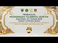 Lagu PEMBUKAAN MTQ NASIONAL XLI TINGKAT SUMATERA BARAT TAHUN 2025