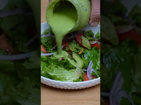 Aderezo Facil Y Saludable de Cilantro, Limón Y Yogurt  #recetas