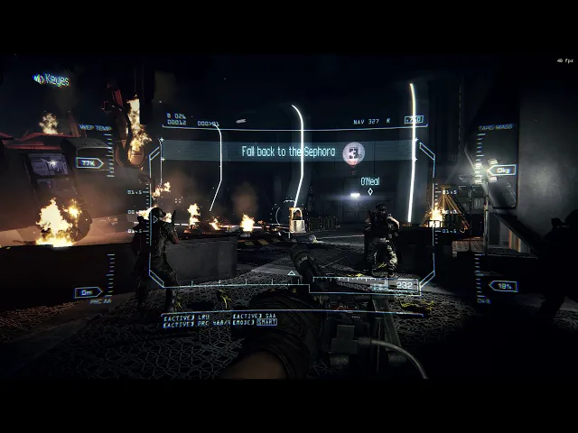 ACM Overhaul V6 - Hangar scene with a Smart Gun