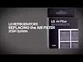 LG Refrigerators How To Replace The Fresh Air Filter In Your LG Refrigerator 2024 Update