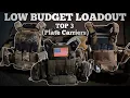LOW BUDGET LOADOUT Top 3 Plate Carriers