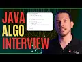 Java Algorithm Interview Prep 2025 Live Strategies for Senior Intermediate Devs - Live