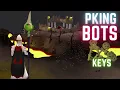 Pking Bots at Zombie Pirates Looting their Keys on OSRS
