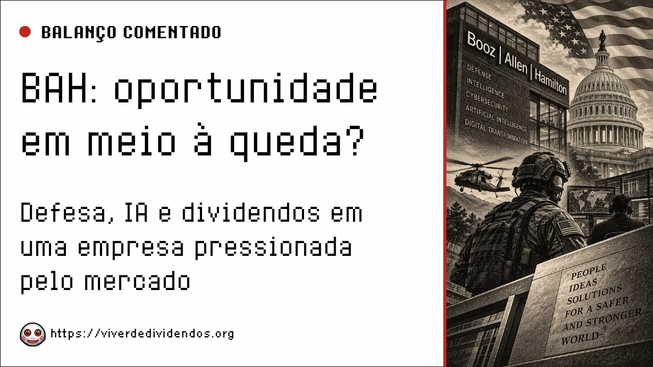 Booz Allen - BAH - Balanço Comentado 1T26