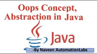 Abstraction In Java OOP Concept - Interface Abstract Class