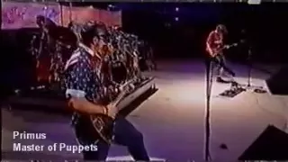 Primus - Master of Puppets Metallica Cover