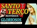 Download Lagu Santo Terço de hoje Quarta-feira (27/03/2024)🌹Mistérios Gloriosos🌹Terço Mariano / Terço de Fátima