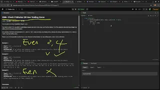 Leetcode easy problem 2980 Check if Bitwise OR Has Trailing Zeros devops python practice