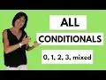 All conditionals in English - 0 1 2 3 and mixed