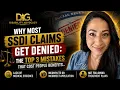 Why Most SSDI Claims Get Denied The Top 3 Mistakes That Cost People Benefits