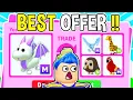 Trading My Mega Neon LAVANDER DRAGON In Adopt Me Roblox Adopt Me RICH TRADING Lavender Dragon