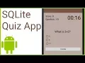 Multiple Choice Quiz App with SQLite Integration Part 1 - PREPARING THE LAYOUTS
