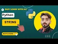 6-String in python clear concepts here