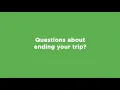 Ending your Zipcar trip