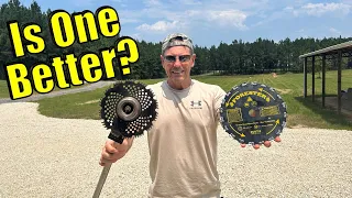 The BEST Brush Cutter Blade for Your String Trimmer Forester Brush Cutter Blade