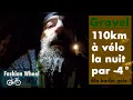 110km on Gravel at night at - 4 my beard froze