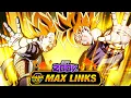WHAT IS THIS POWER LEVEL 10 LINKS 100 RAINBOW STAR LR SSJ GOKU SSJ VEGETA DBZ Dokkan Battle