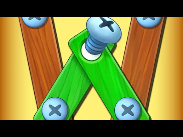 Screw Wood Nuts : Bolts Puzzle Mobile Game | Gameplay Android