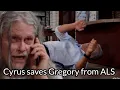 GH Shocking Spoilers Cyrus saves Gregory from ALS making Finn the new target of exploitation