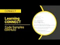 Learning CONNECT Code Samples GitHub