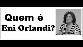 Quem é Eni Orlandi