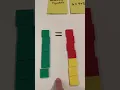 Balancing Equations with Manipulatives