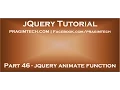 jquery animate function