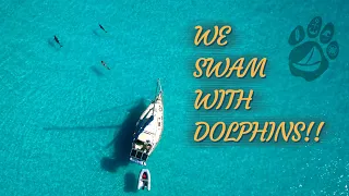 WE SWAM WITH WILD DOLPHINS!!! Cruising the EXUMAS ~ Postcard 17