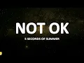 5 Seconds of Summer - NOT OK (lyrics)