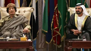 شاهد ماذا قال القذافي على الامارات قبل موته 