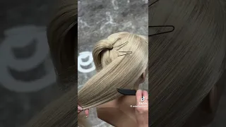 تسريحة شعر سهله Hairstyle Hairtutorial Hair اكسبلور 