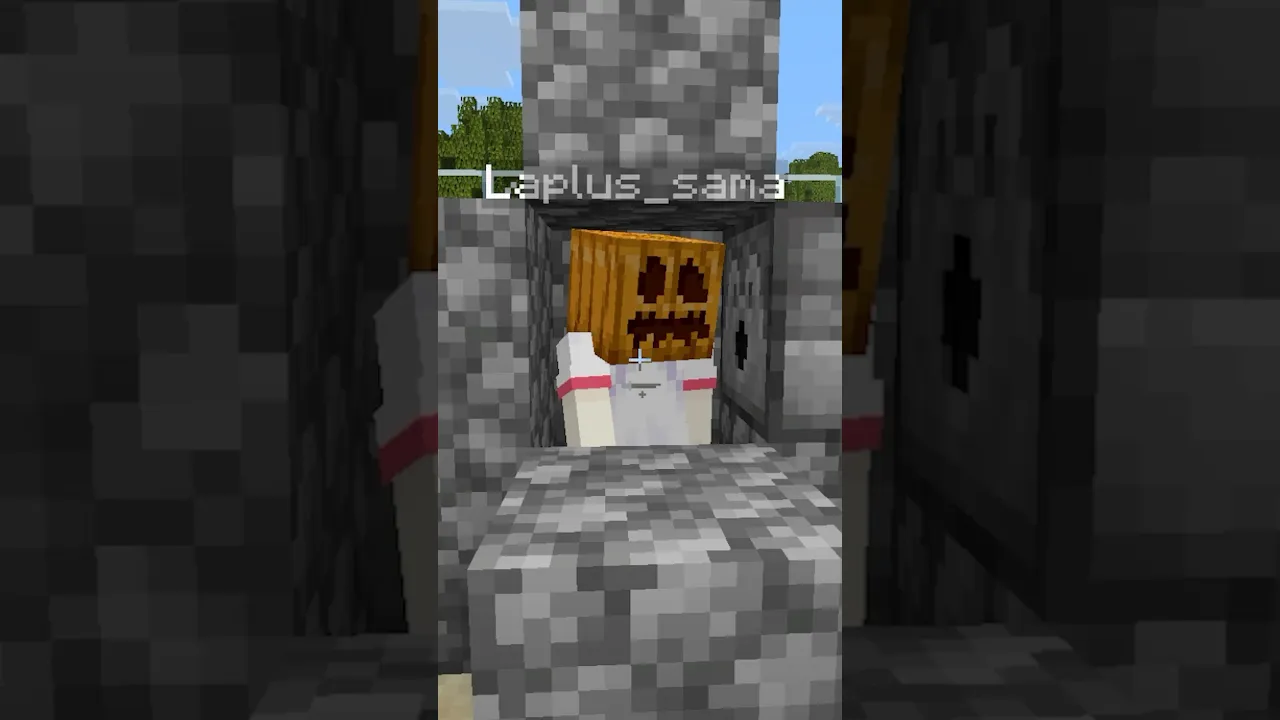 離席した友達に使えるドッキリ?#shorts #マイクラ #マインクラフト #いろはス