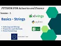 Python for Actuaries - 03