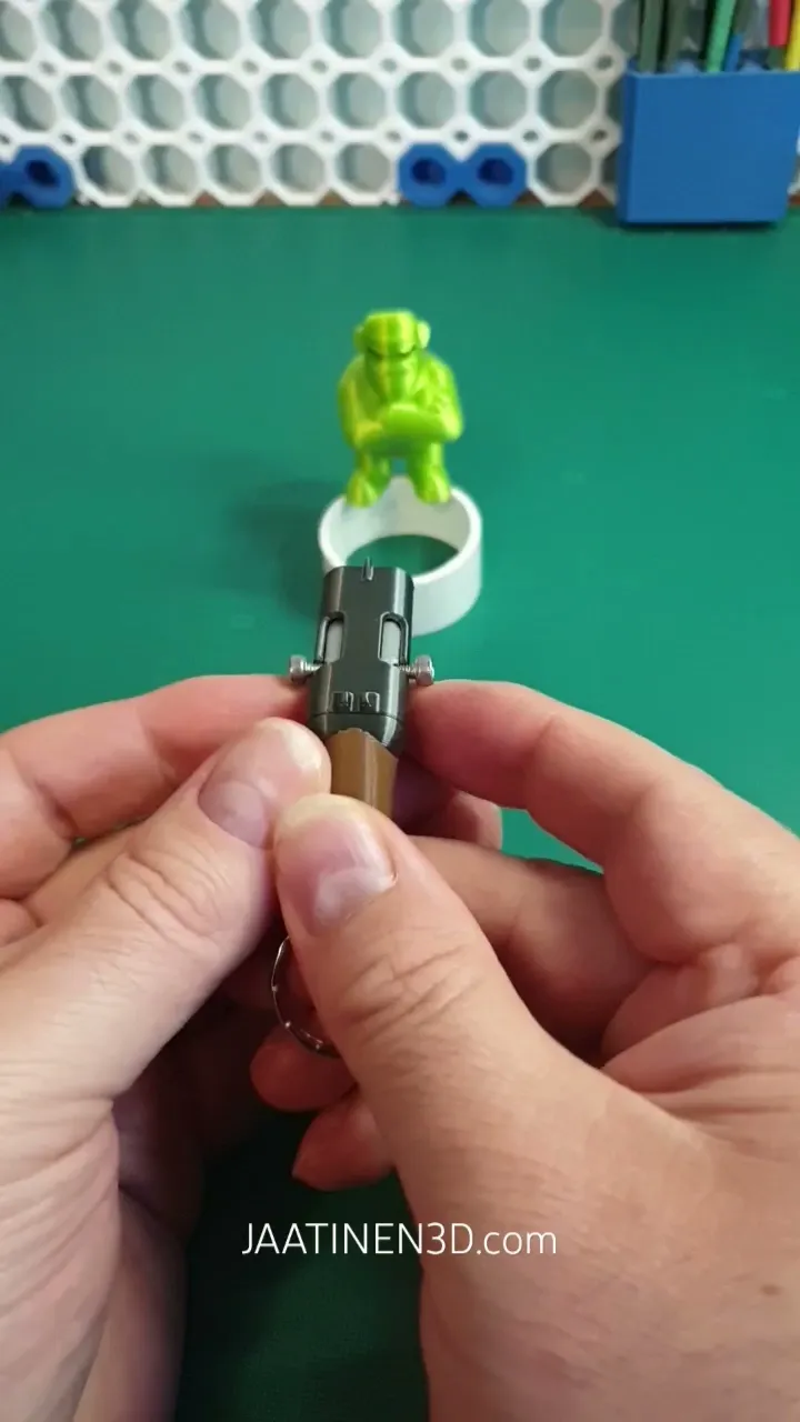 Double Barrel Shotgun Keychain