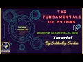 Python Fundamentals String Manipulation Part 1 By Subhodeep Sarkar