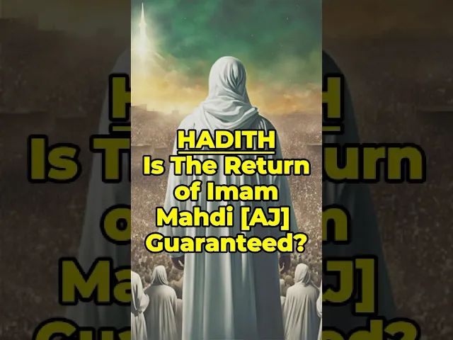 ⁣Is the Return of Imam Mahdi [AJ] Guaranteed? #imammahdi #prophetmuhammad #ahlulbayt