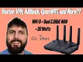 The Flint 2 OpenWRT VPN Router WiFi 6 Access Point Bandwidth Tests and More