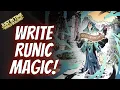 Tips for creating a plot-perfect runic magic system
