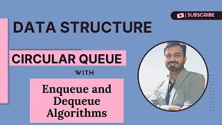 Circular Queue explained with insert and delete algorithms