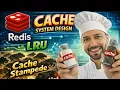 Cache in System Design - Complete Guide Redis LRU Consistency Stampede Hot Key