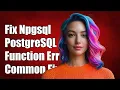 Fixing Function Does Not Exist Error Common Solutions