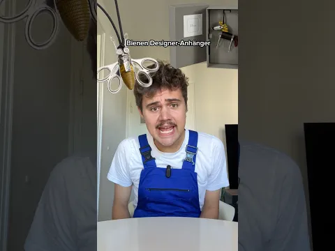 Ich bastle diesen 750€ Bienen Angänger von Dior nach 😳 - Bastelstunde Folge 32 👨🏻🔧