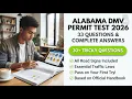 2026 Alabama DMV Permit Test Preparation Guide and Practice Questions