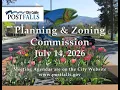 Post Falls Planning and Zoning Commission Meeting - July 14 2026