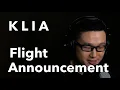 Download Lagu KLIA Chime + Flight Announcement | Bahasa Melayu | English